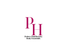 Logo of Potters Handiworks Body Essentials with 'PH' initials  on a white background setting
