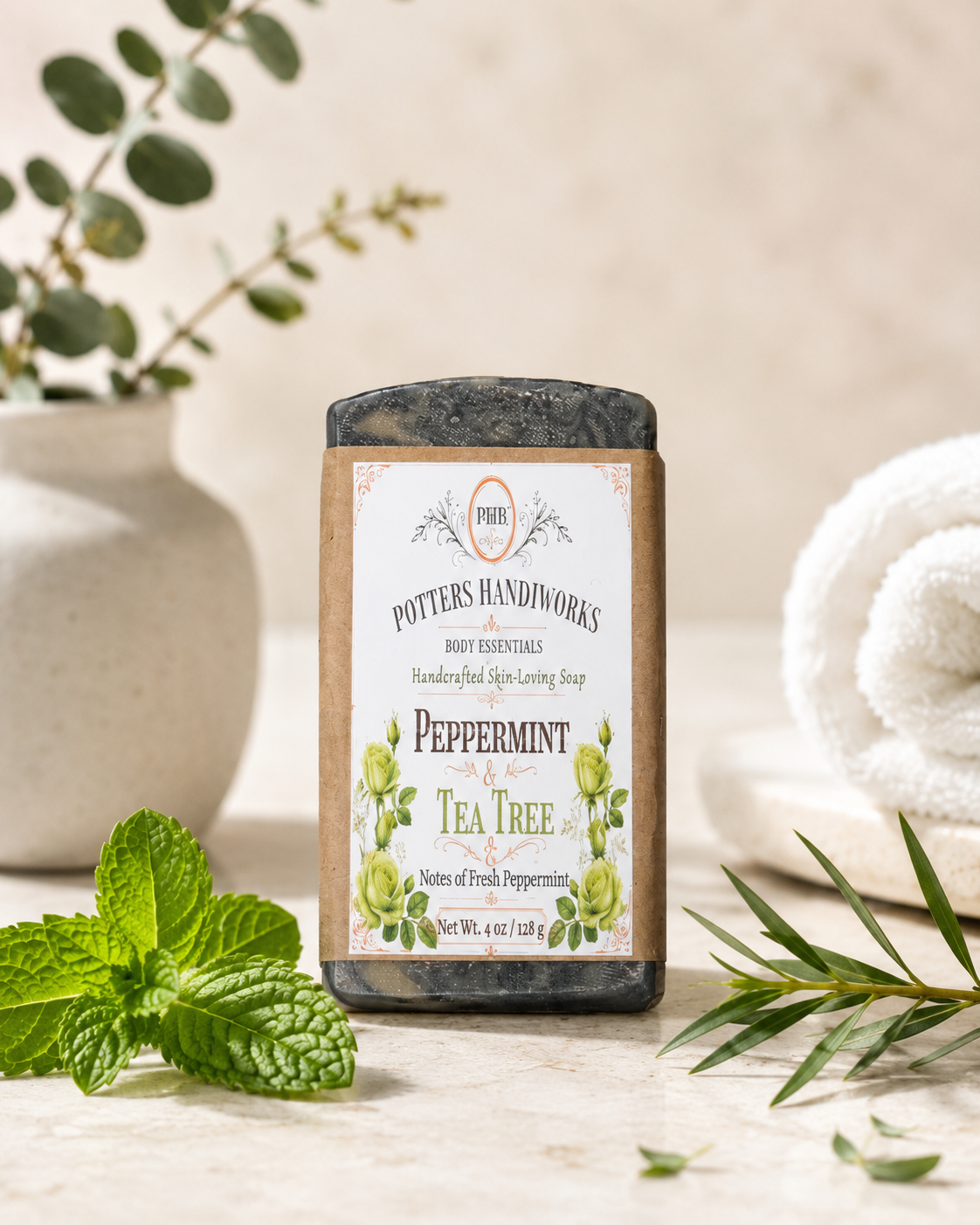 Peppermint & Tea Tree Soap Bar