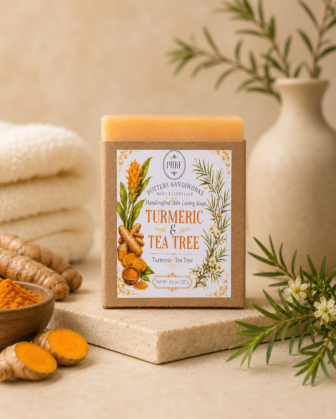 Turmeric & Tea Tree Facial Bar